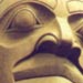 Close Up of Totem Pole Head