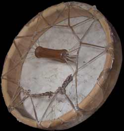 Back of Spirit in the Moon Drum