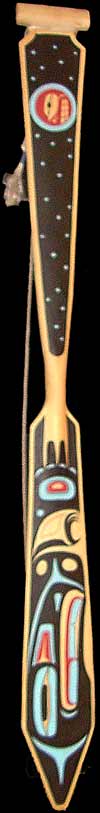 Raven Moon Stars Paddle (Garry Wilson)